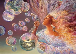 Grafika Bubble Flower -  Teile