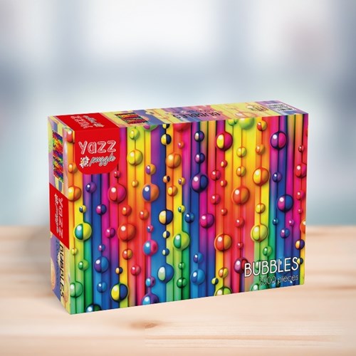 Yazz puzzle Bubbles - rompecabezas colorido de 1000 piezas-2