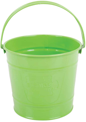 Bigjigs Cubo de Metal Verde