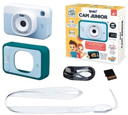 Buki cámara infantil 40MP con tarjeta SD 16GB y filtros de fotos