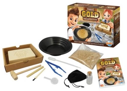 Buki buscador de oro experimento - descubre la búsqueda y excavación de oro