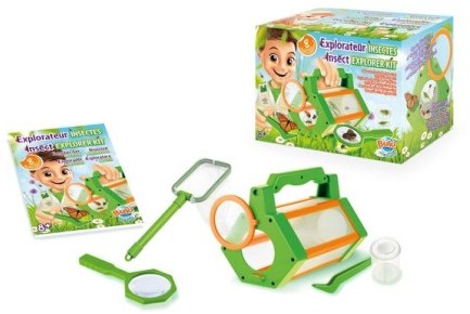Buki set explorador de insectos juguete - kit educativo de naturaleza