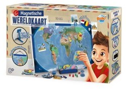 Buki mapa mundial magnética juguete educativo - descubrir el mundo