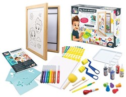 Buki caja de dibujo dibujos infantiles juguete creativo con marco A4