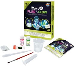 Buki kit científico Fluo & Glow - Set educativo para niños
