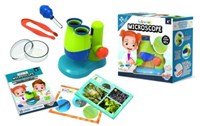 Buki microscopio juguete - Mini Sciences set educativo de experimentos