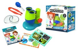 Buki microscopio juguete - Mini Sciences set educativo de experimentos