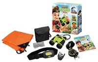 Buki Set de Naturaleza - Set de aventura con prismáticos y brújula para niños
