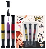 Buki set de bolígrafos para uñas - estudio creativo para niños