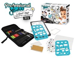 Buki tableta de dibujo 3 en 1 - tableta luminosa creativa para niños