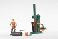 Bruder set de figuras partidor de troncos juguete forestal 62650-2