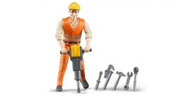 Bruder BWorld Wegwerker met accessoires