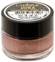 Cadence cera para dedos rosa antiguo 20 ml - pintura metálica manualidades