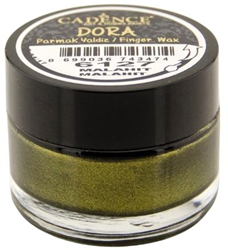 Cadence cera para dedos metálica Malahit 20 ml para manualidades y pintura