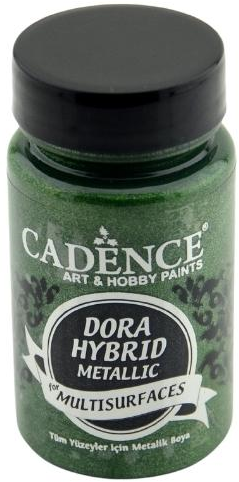 Cadence pintura acrílica metálica 90 ml - verde Dora Hybrid