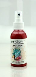 Cadence pintura textil en spray 100 ml - Fashion Paint para telas - Crimson Red