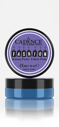 Cadence pintura textil Fashion Relief Pasta 50 ml azul real acrílico