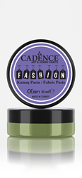 Cadence pintura textil Fashion Relief Pasta 50 ml verde pistacho creativo