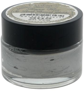 Cadence cera para dedos plata - pintura metálica 20 ml para manualidades