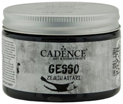 Cadence gesso pintura negra 150 ml - imprimación creativa para pintar