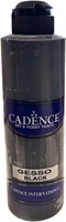 Cadence Gesso 250 ml negro pintura creativa