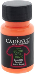 Cadence Cadence Glow in the Dark Textielverf 50 ml Oranje