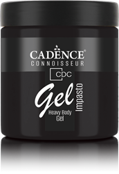 Cadence Heavy Body Gel Impasto - 250 ml Tarmac pintura