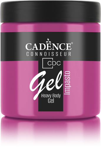 Cadence Heavy Body Gel Impasto 250 ml Wild Strawberry pintura acrílica
