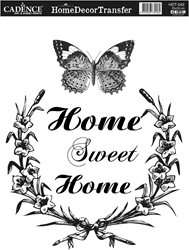 Cadence home deco transfer - decoración creativa hobby 25x35 cm