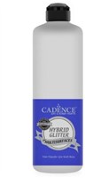 Cadence pintura acrílica con purpurina blanca 500ml - pintura creativa