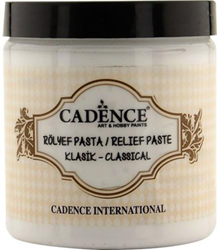 Cadence pasta de relieve clásica 250 ml - pintura texturizada creativa para manualidades