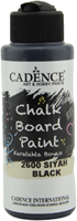Cadence pintura de pizarra negra 120 ml - pintura creativa para juguetes