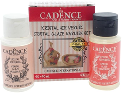Cadence Cadence Kristal Glaze Vernis Set 40+40 ml