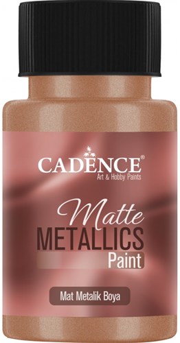 Cadence pintura metálica mate bronce 50ml - pintura creativa