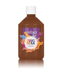 Cadence pintura acrílica mate 500 ml marrón - pintura creativa para niños