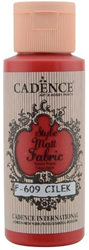 Cadence Cadence Style Mat Textielverf 59 ml Aardbei