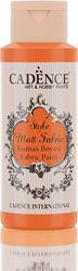 Cadence pintura textil naranja - Style Matt 59 ml - pintura creativa