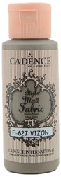 Cadence pintura textil gris mate 59ml - pintura creativa para hobbies