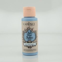 Cadence pintura textil mate azul lavanda 59ml - pintura creativa para tela