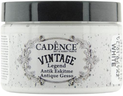 Cadence pintura gesso Vintage Legend blanco 150 ml para pintar