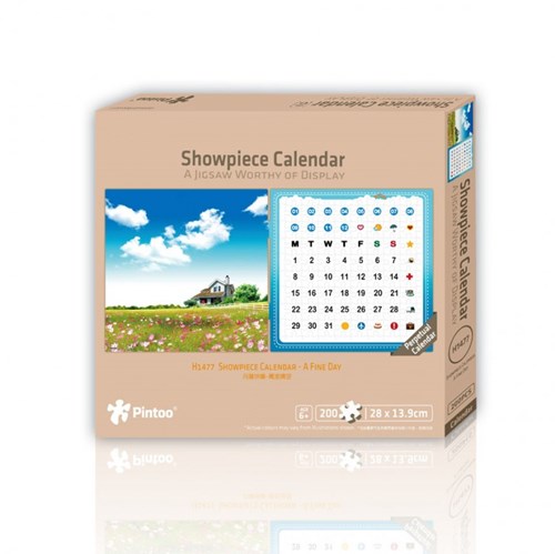 Pintoo puzzle-calendario - A Fine Day - 200 piezas