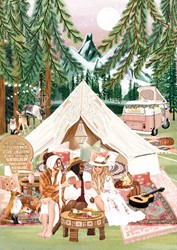 Magnolia Camping - 1000 Teile
