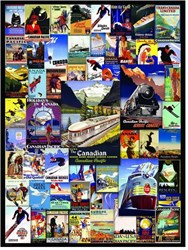 Eurographics Canadian Pacific Rail - Poster Vintage - 1000 Teile