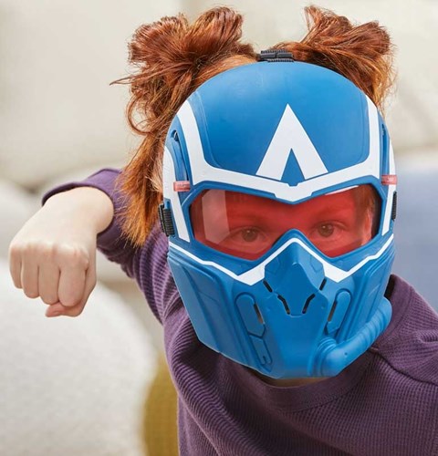 Hasbro máscara Capitán América juguete - Brave New World superhéroes-3