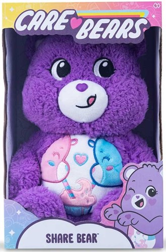Care Bears oso de peluche 35cm ecológico - Share Bear juguete suave