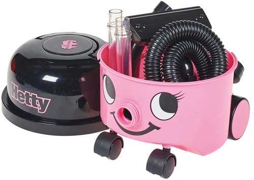 Casdon aspiradora de juguete Hetty - juguete realista infantil rosa-3