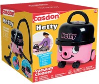 Casdon aspiradora de juguete Hetty - juguete realista infantil rosa