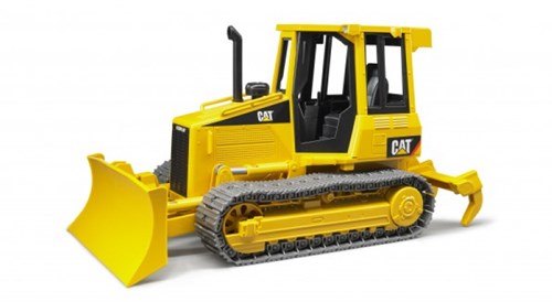 Bruder pala de juguete CAT con orugas - vehículo de construcción 1:16