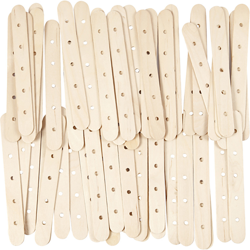 Creativ Company palitos de construcción de madera material creativo 50 unidades