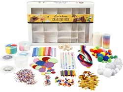 Creativ Company kit creativo arcoíris caja de juguete creativa